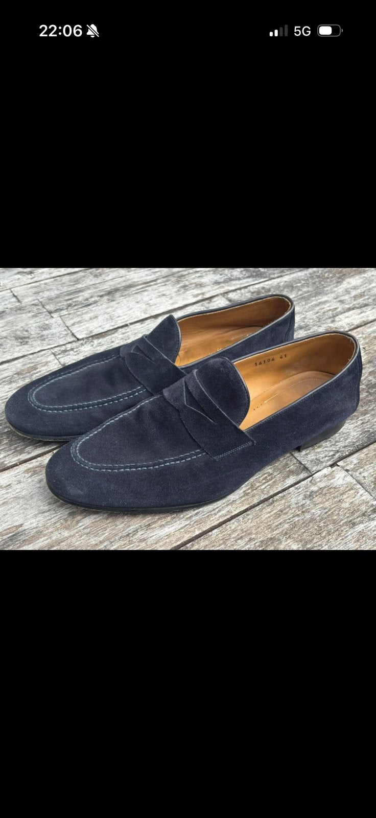 Loafers Magnanni heren, Loafers, Blauw, Ophalen of Verzenden, Gedragen