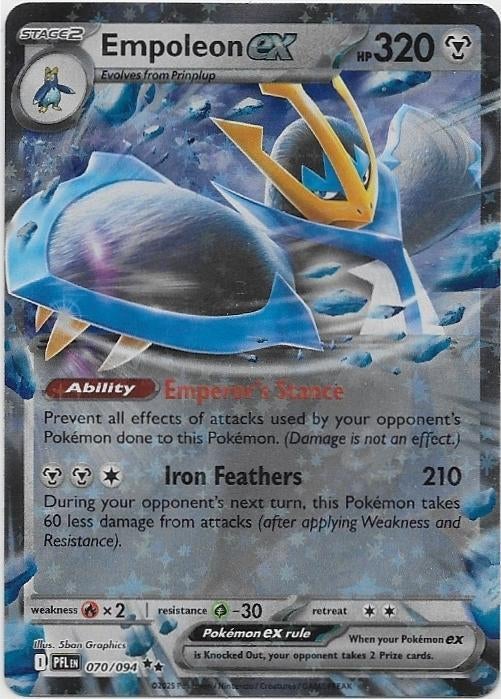 Phantasmal Flames,  Empoleon [ex] 70/94, Verzenden, Nieuw, Losse kaart