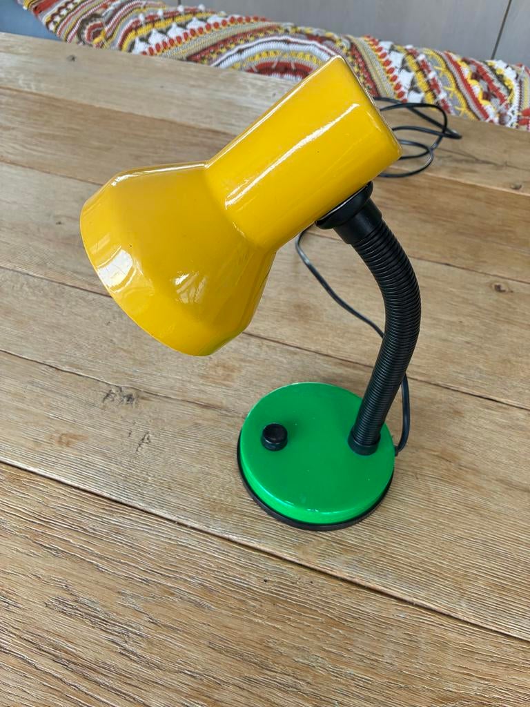 Vintage IKEA tafellamp B9103, Memphis Milano stijl, Ophalen of Verzenden, Gebruikt, Metaal, Minder dan 50 cm