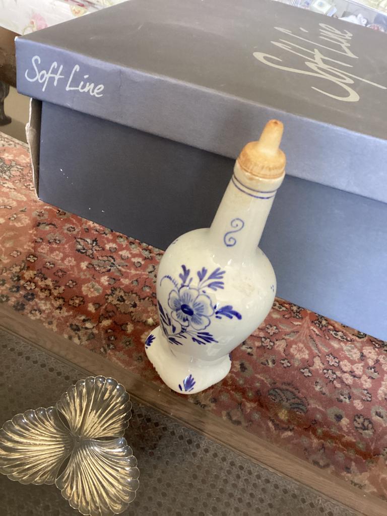 Maggi flesje Delfts Blauw Schoonhoven hoog 15 cm, Antiek en Kunst, Ophalen of Verzenden