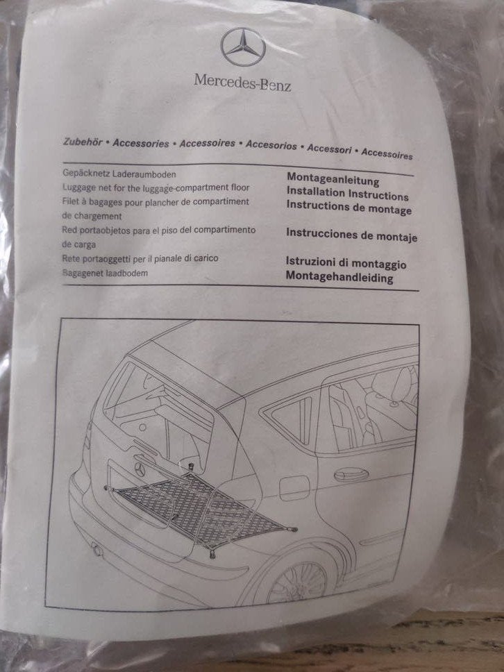 Mercedes-Benz origineel bagagenet B67660091, Ophalen of Verzenden, Nieuw