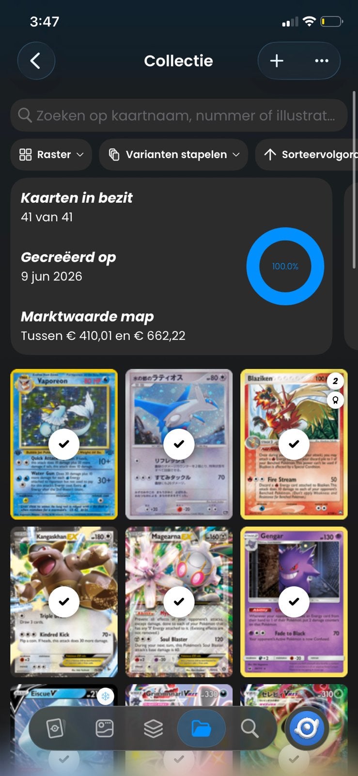 Pokémon Kaarten Verzameling - Diverse Talen & Zeldzaamheden, Ophalen, Gebruikt, Meerdere kaarten, Foil
