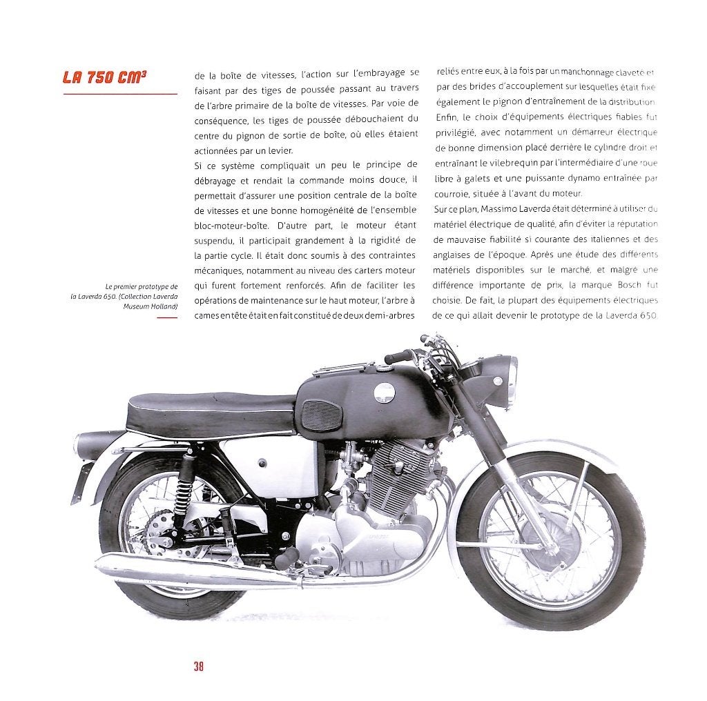 MOTOS LAVERDA, Verzenden, Nieuw, Jean-Louis Olive, Merk of Model