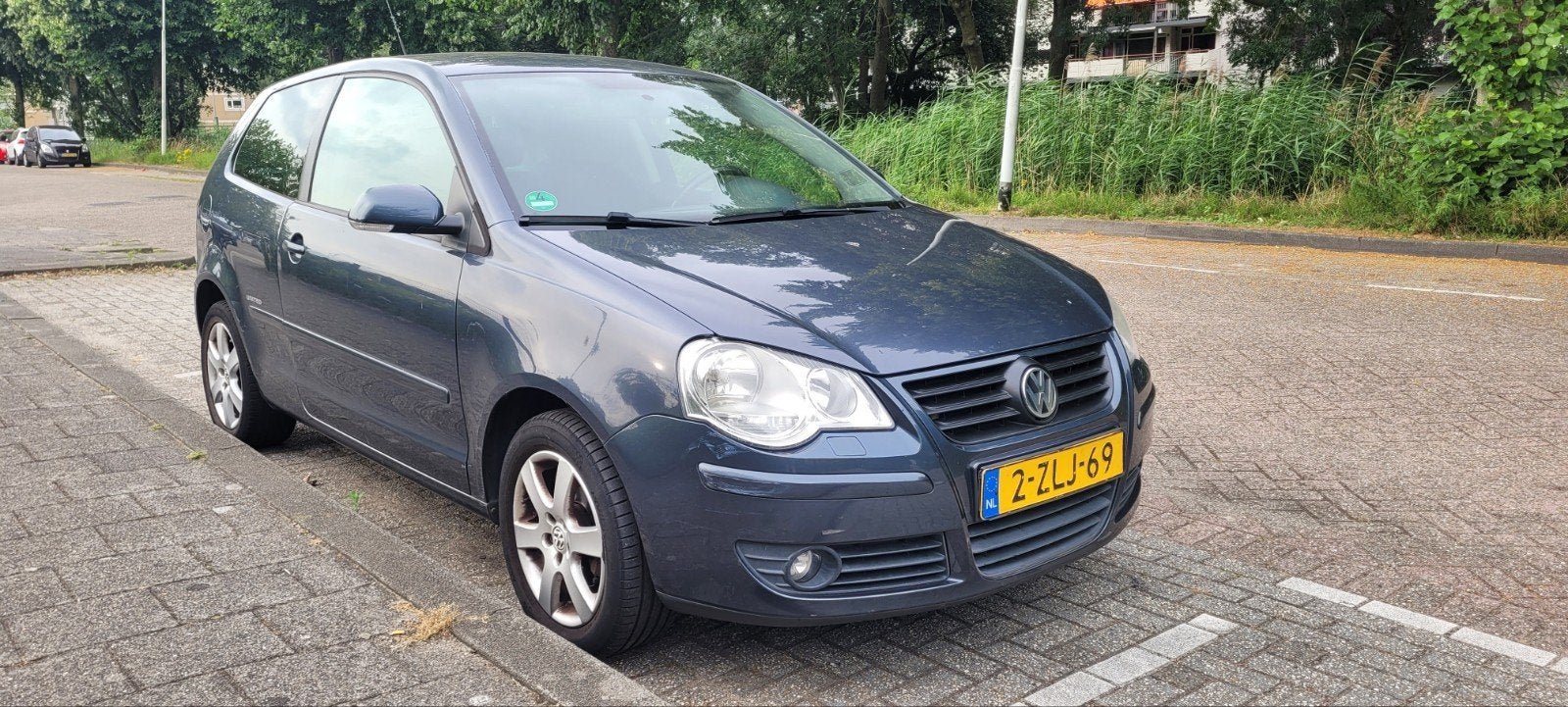 Volkswagen Polo 1.4 16V 59KW 2008, APK t/m mei 2027, Auto's, Voorwielaandrijving, Stof, 4 cilinders, Bedrijf