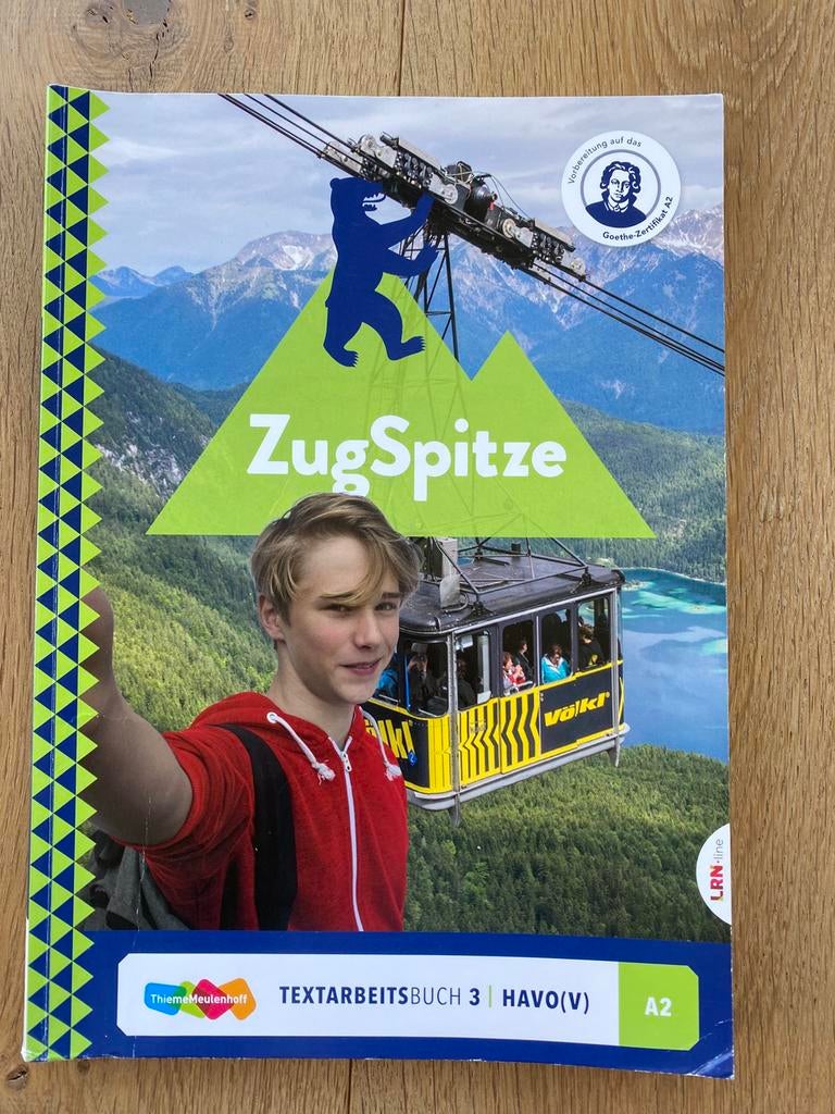 Duits boek ZugSpitze Textarbeitsbuch 3 HAVO A2, Boeken, Schoolboeken, Ophalen, Gelezen, HAVO, Duits