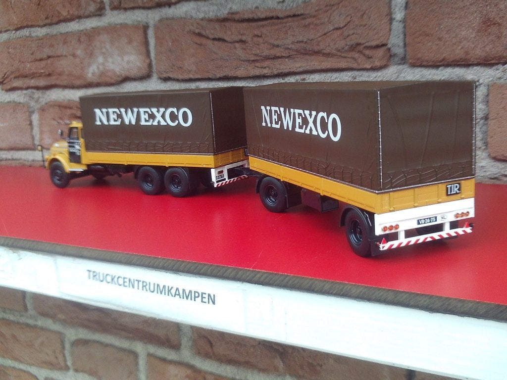 Tekno  Volvo  N495  Titan  van  Newexco., Hobby en Vrije tijd, Modelauto's | 1:50, Ophalen of Verzenden, Nieuw, Bus of Vrachtwagen