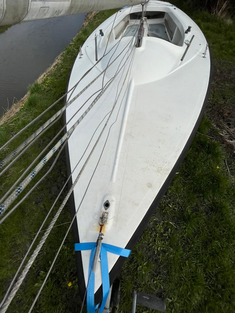 Tuigage mast zeilen romp Impala Sail sailhorse gratis, Ophalen, Gebruikt, 6 meter of meer, Minder dan 15 m²