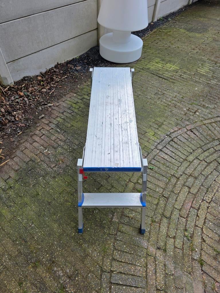 Schilders trap verhoging - Handige werkbank, Ophalen