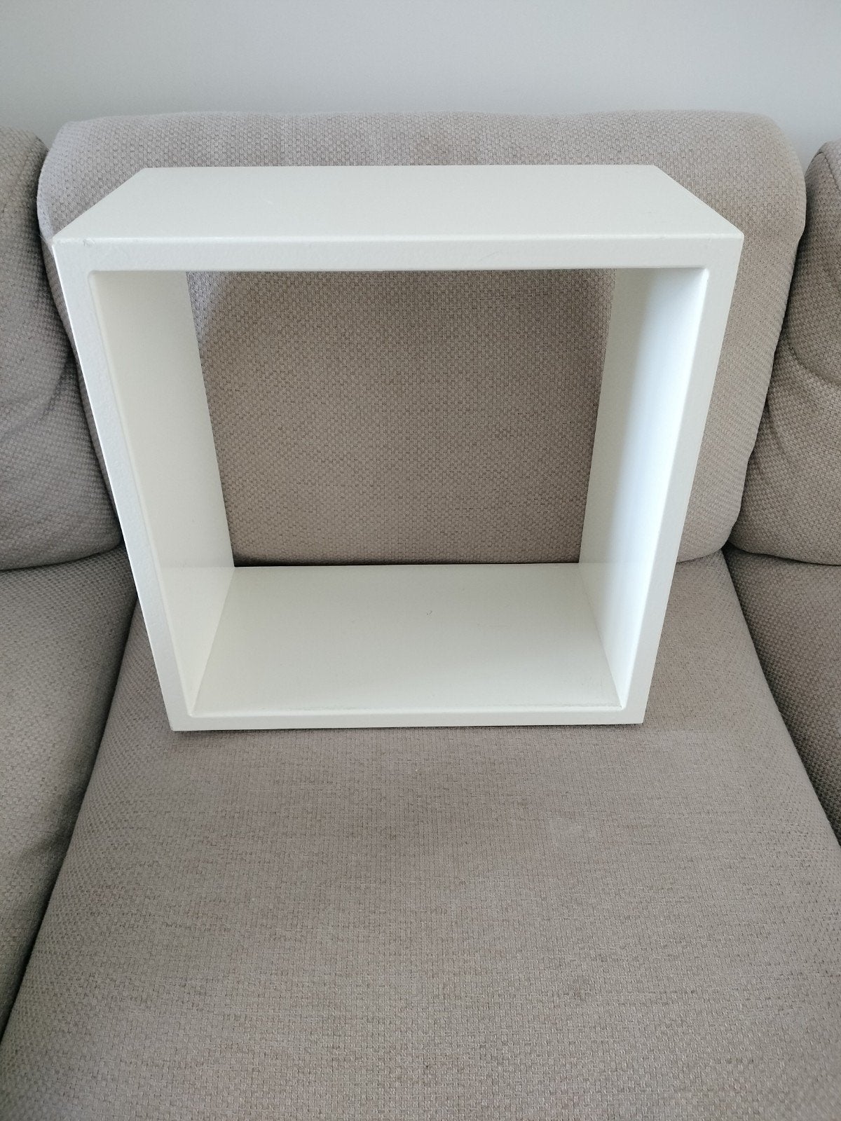 Witte wandplank / kubusplank, Ophalen, Gebruikt