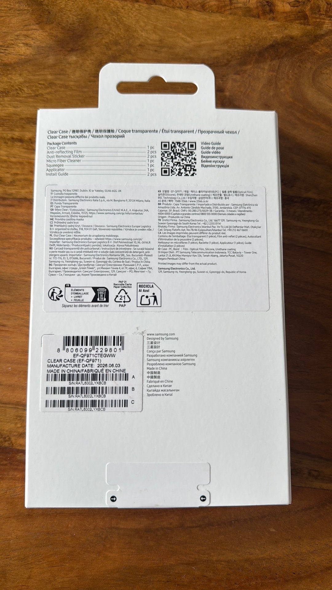 Foto 3 van NIEUW! Samsung Galaxy Z Fold8 Clear Case
