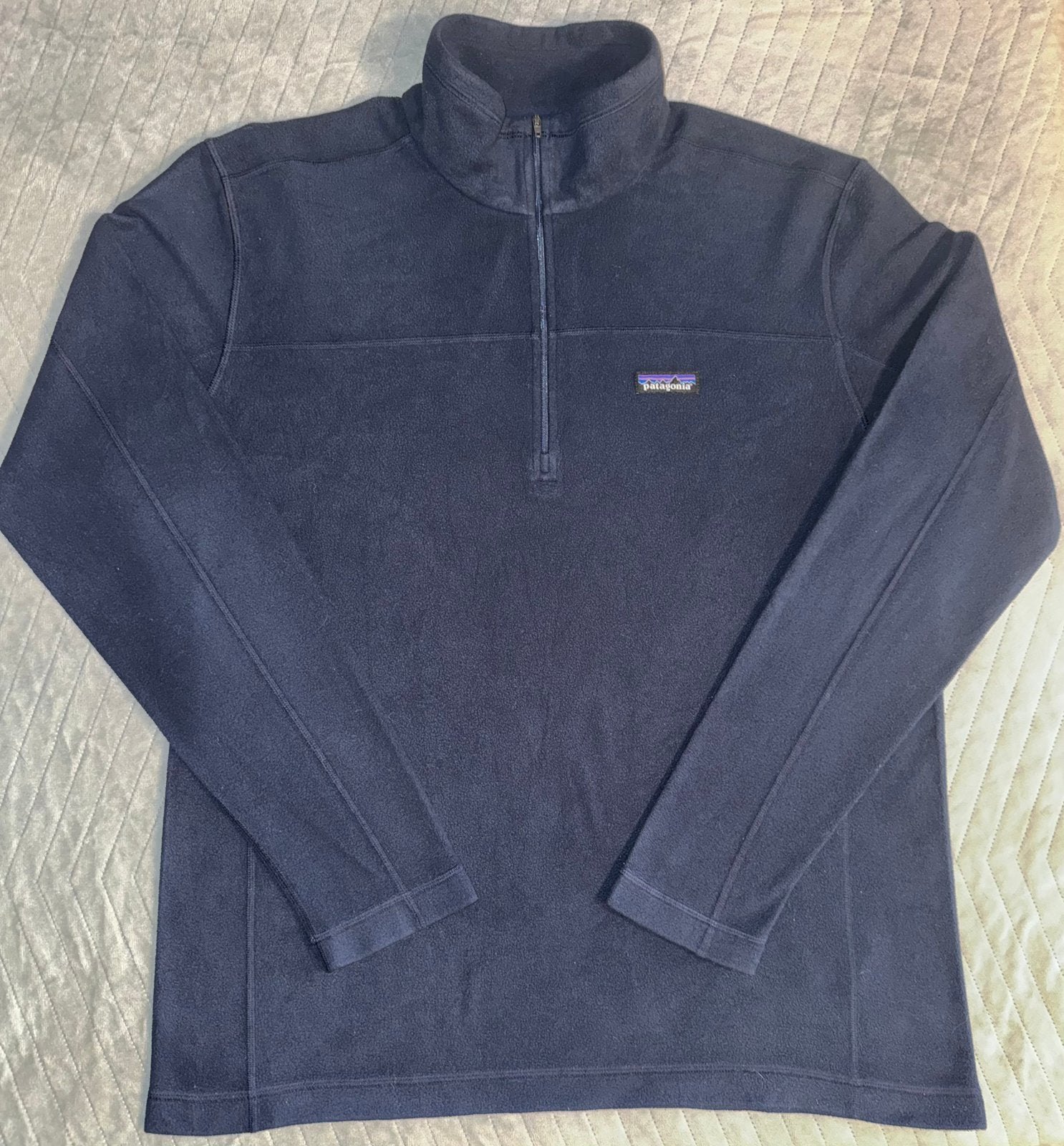 Patagonia Micro D Fleece Pullover, Ophalen of Verzenden, Zo goed als nieuw, Maat 56/58 (XL), Blauw