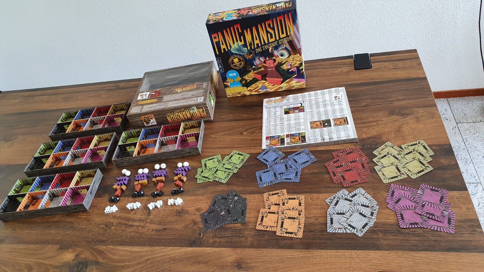 Bordspel - Panic Mansion 6+, Ophalen of Verzenden, Zo goed als nieuw