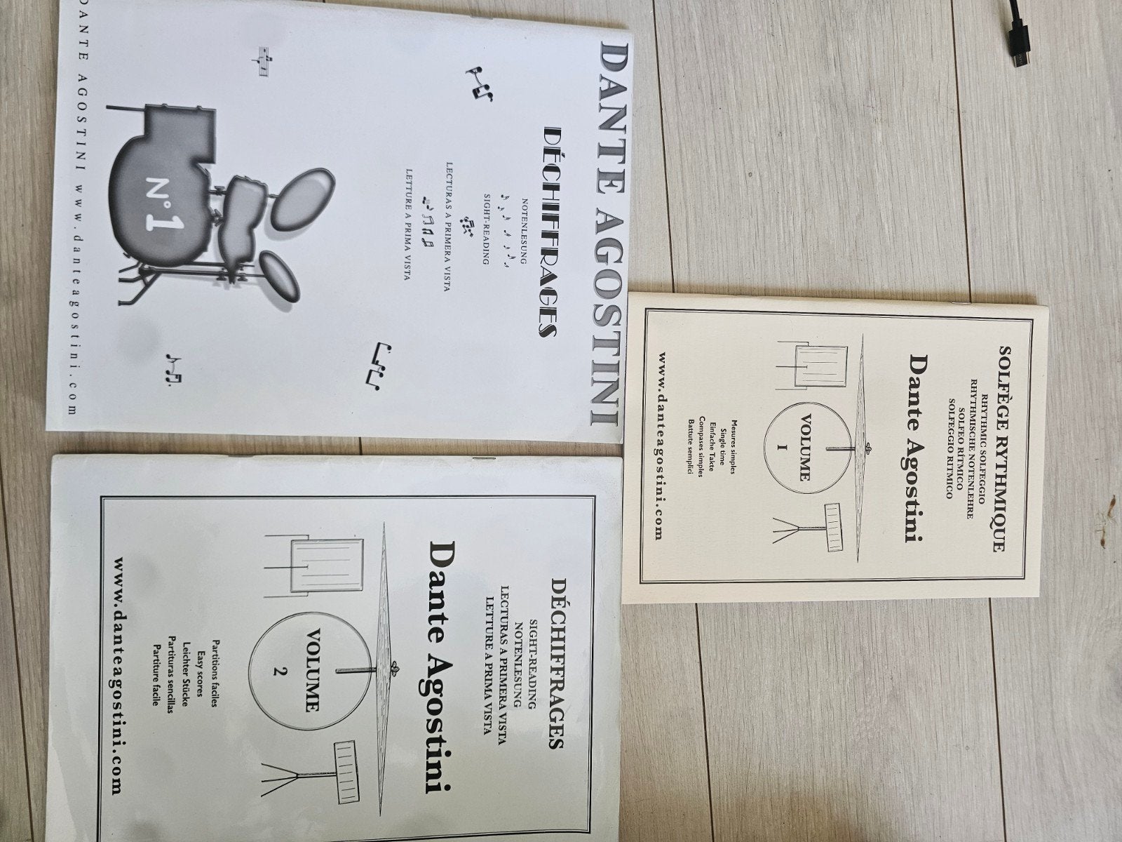 Dante Agostini Drum Methode Boeken - Volumes 1 & 2, Ophalen of Verzenden