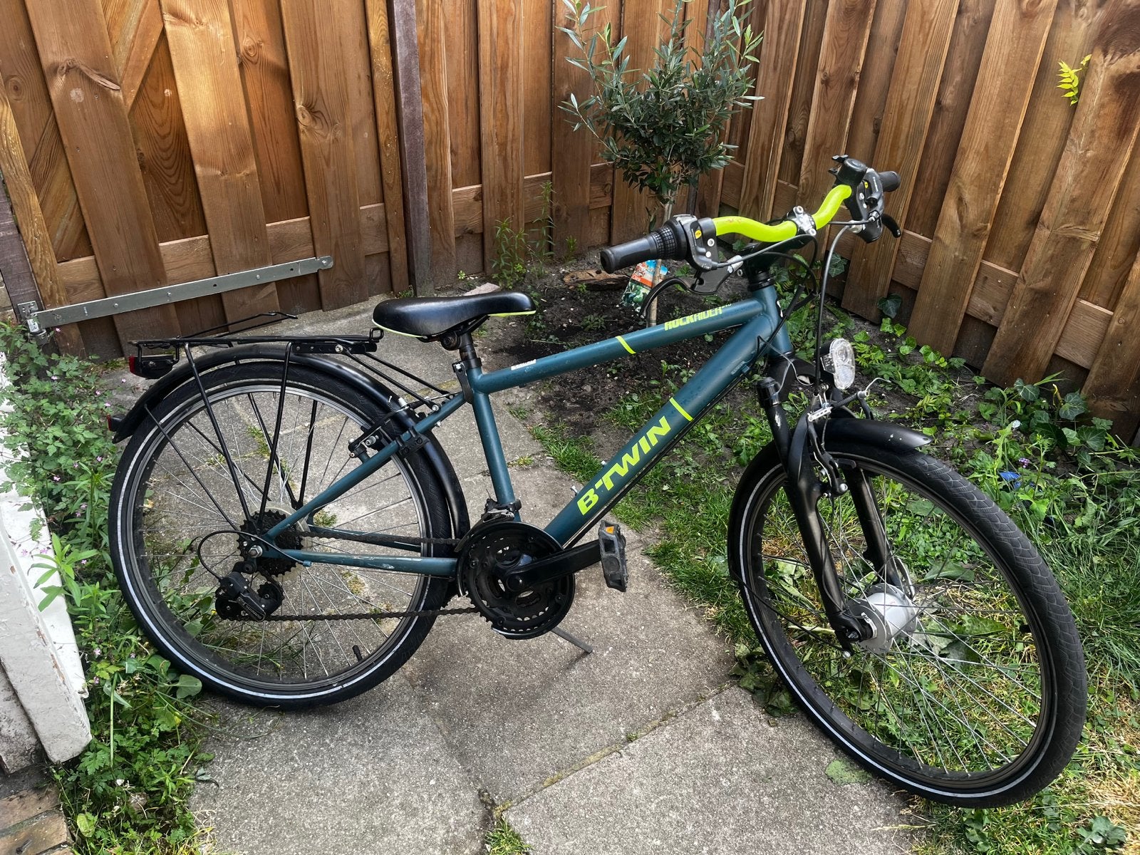 B'Twin Rockrider 540 Mountainbike - Gebruikt, Gebruikt, Versnellingen, Schijfrem, 53 tot 57 cm