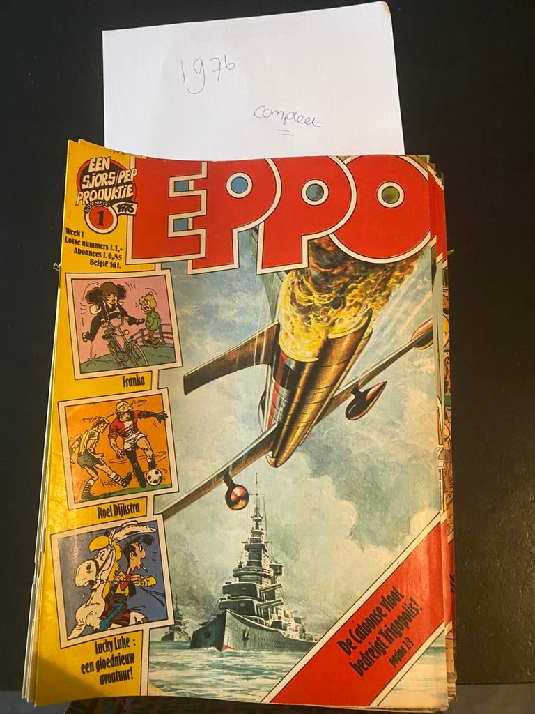 Compleet jaargang Eppo 1976, Complete serie of reeks, Ophalen, Gelezen, Europa
