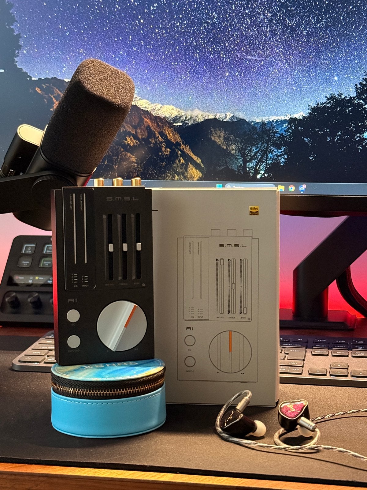 S.M.S.L R1 Hi-Res AUDIO DAC NIEUW, Audio, Tv en Foto, Converters, Ophalen of Verzenden, Nieuw