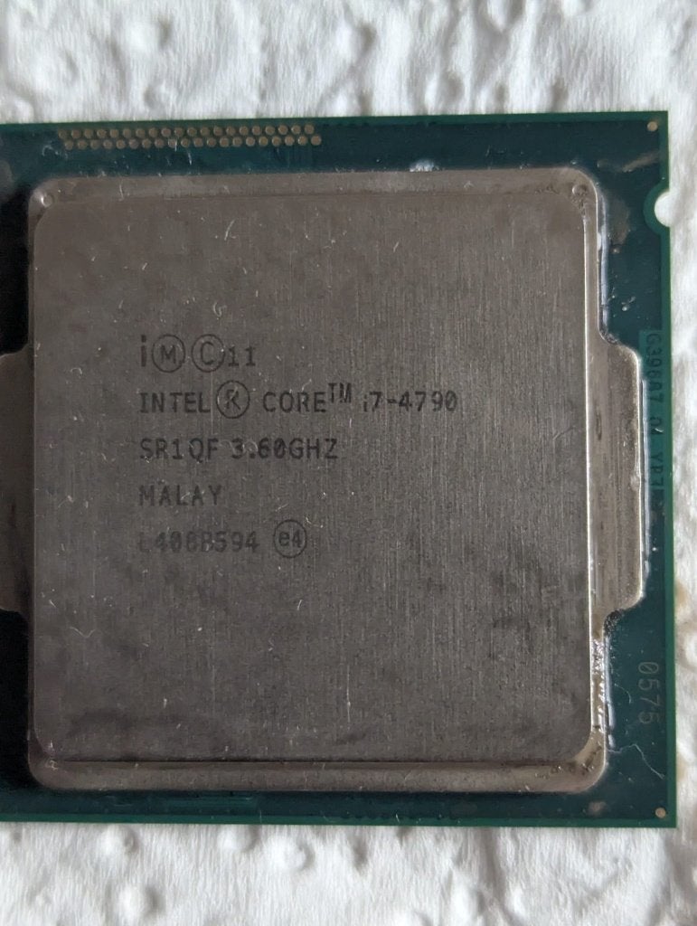i7 4790 cpu socket 1150  prijs: 50euro, Computers en Software, Processors, Gebruikt, Verzenden, LGA 1150, Intel Core i7