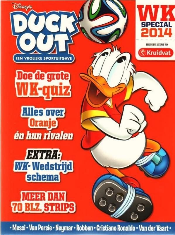 Donald Duck # Duck Out 2014 en 2017 - foto's, Boeken, Eén stripboek, Ophalen of Verzenden, Zo goed als nieuw