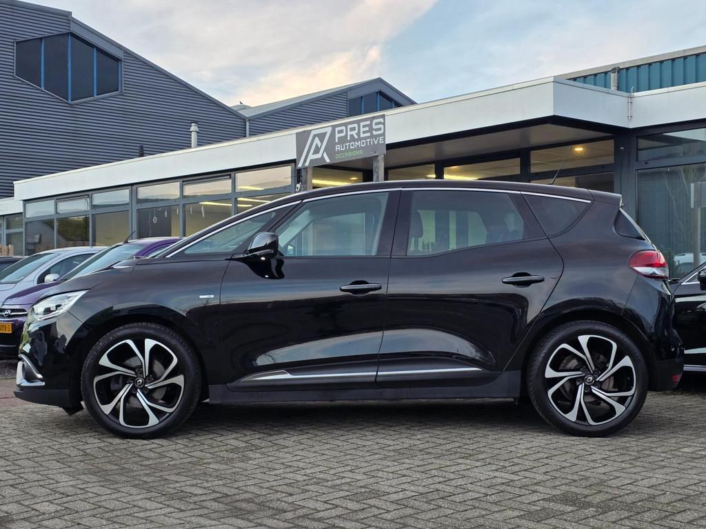 Renault SCENIC 1.3 TCe Bose |AUTOMAAT|HEAD-UP|PARK ASSIST, Euro 6, Leder en Stof, Zwart, Bedrijf