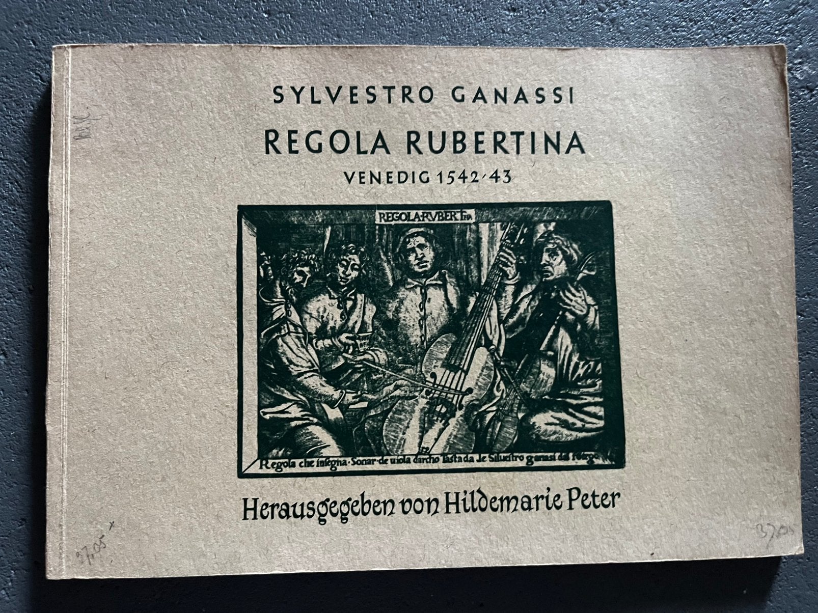 Bladmuziek viola da gamba Regula Rubertina music score, Ophalen, Zo goed als nieuw, Artiest of Componist, Klassiek