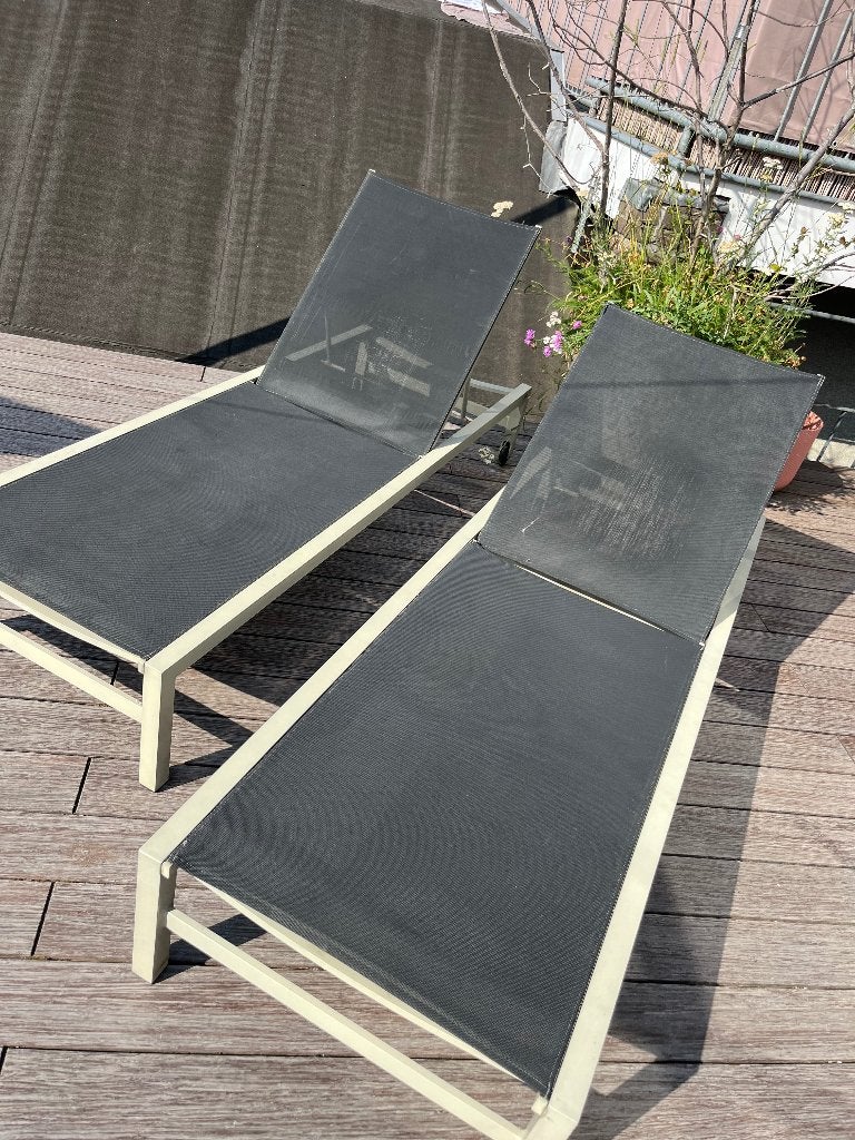 Ligbedden, Tuin en Terras, Ophalen, Gebruikt, Kunststof