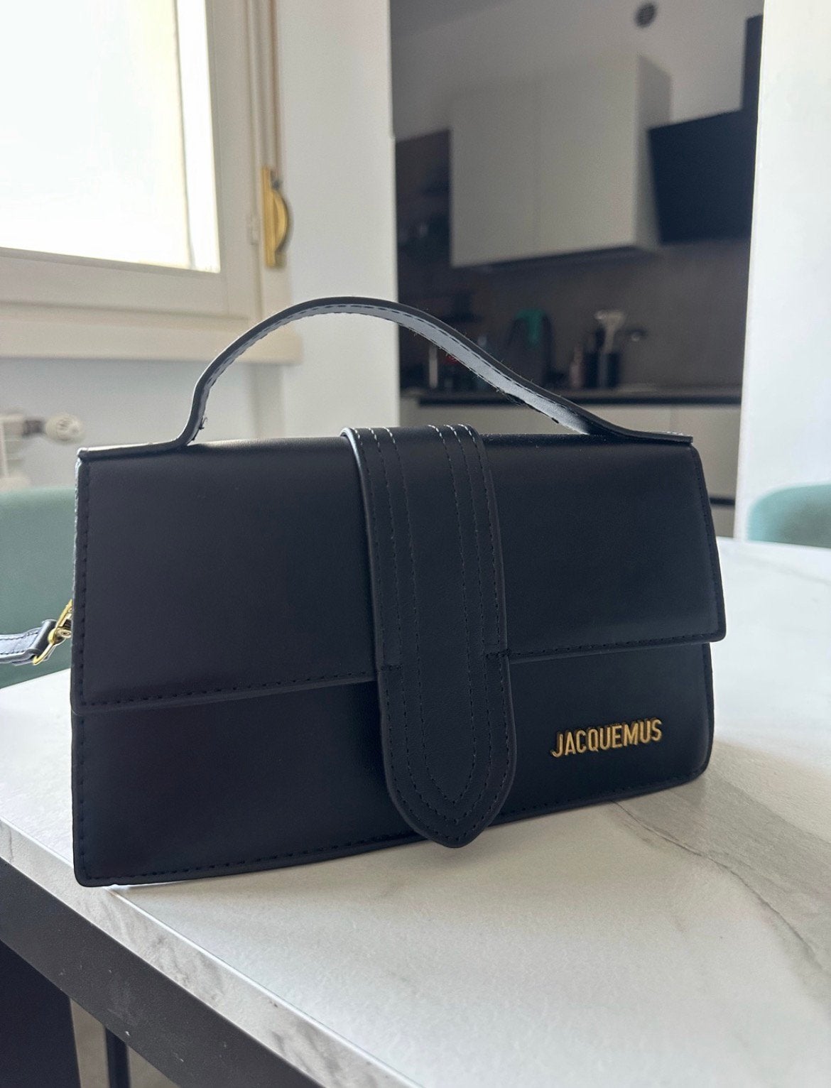 Luxe danes tas, Ophalen, Zo goed als nieuw, Zwart, Handtas