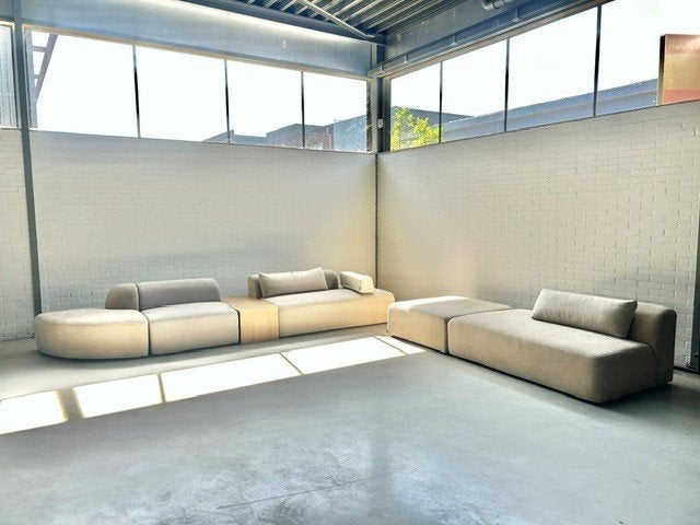 Modulaire hoekbanken GROTE UITVERKOOP 4x6 sofa SALE, Ophalen, Zo goed als nieuw, Stof, Modulaire hoekbanken SALE