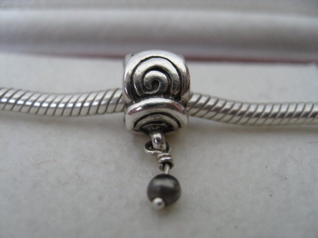 Pandora Bedel Met Parel, Ophalen of Verzenden, Zo goed als nieuw, Zilver, Pandora