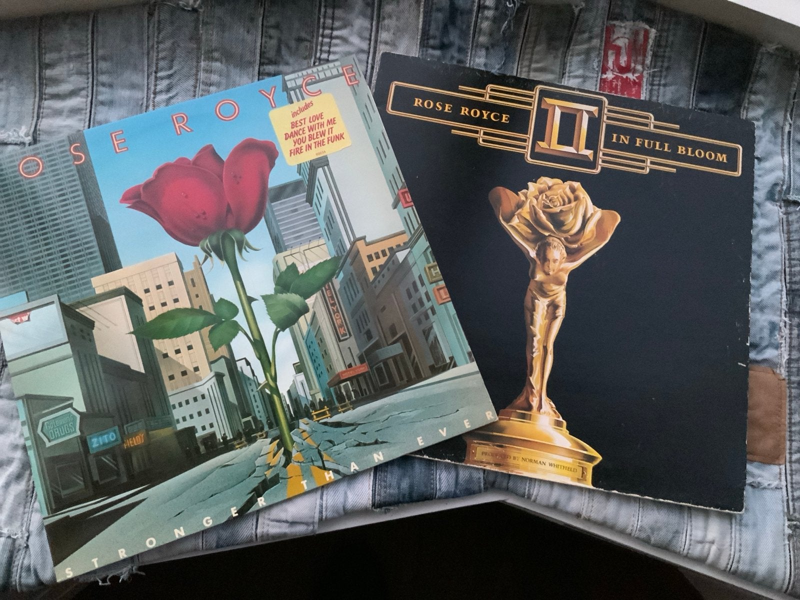 Rose Royce LP's: Stronger Than Ever & In Full Bloom, LP, Gebruikt, Originele persing, Ophalen of Verzenden