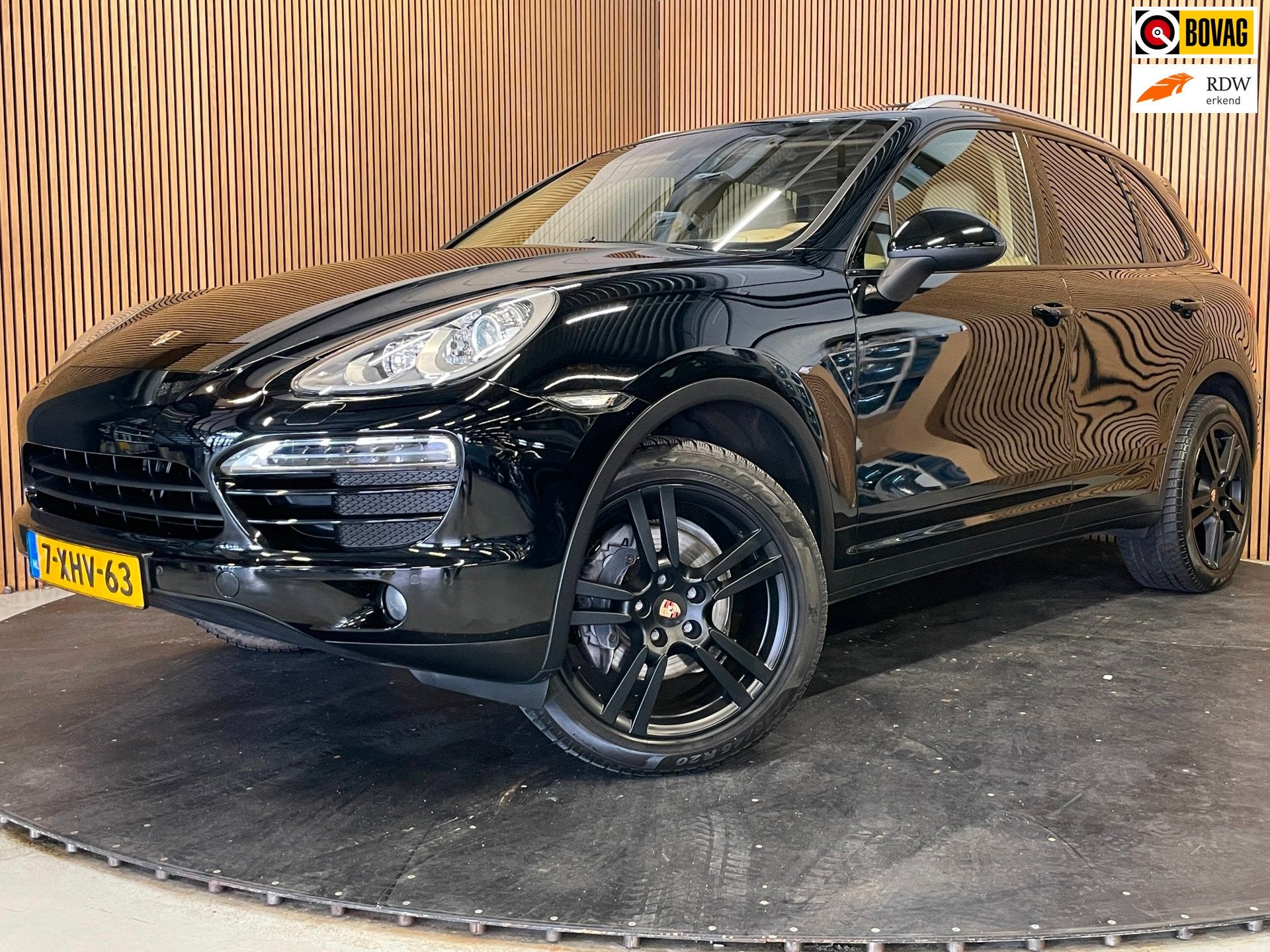 Porsche Cayenne 3.6 V6|299 PK|BLACK PACK|TREKHAAK|VOLLEDER|C, Auto's, Automaat, 2005 kg, Gebruikt, Beige