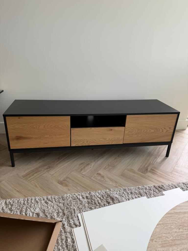 Tv kast, Huis en Inrichting, Ophalen, 100 tot 150 cm, Zo goed als nieuw, Minder dan 100 cm