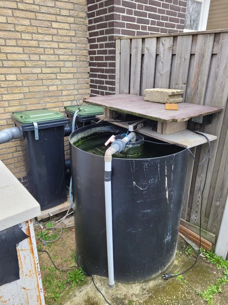 Vijver filter systeem deels zelfbouw., Ophalen of Verzenden