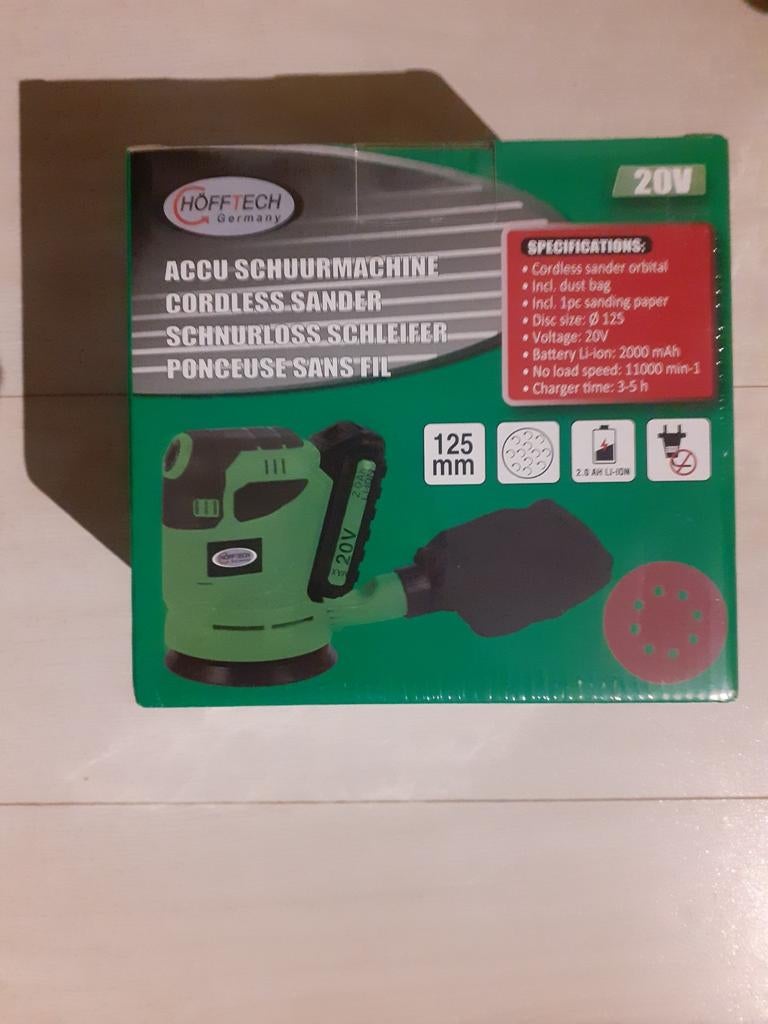 Schuurmachine roterende, Verzenden, Nieuw, Minder dan 600 watt, Vlakschuurmachine