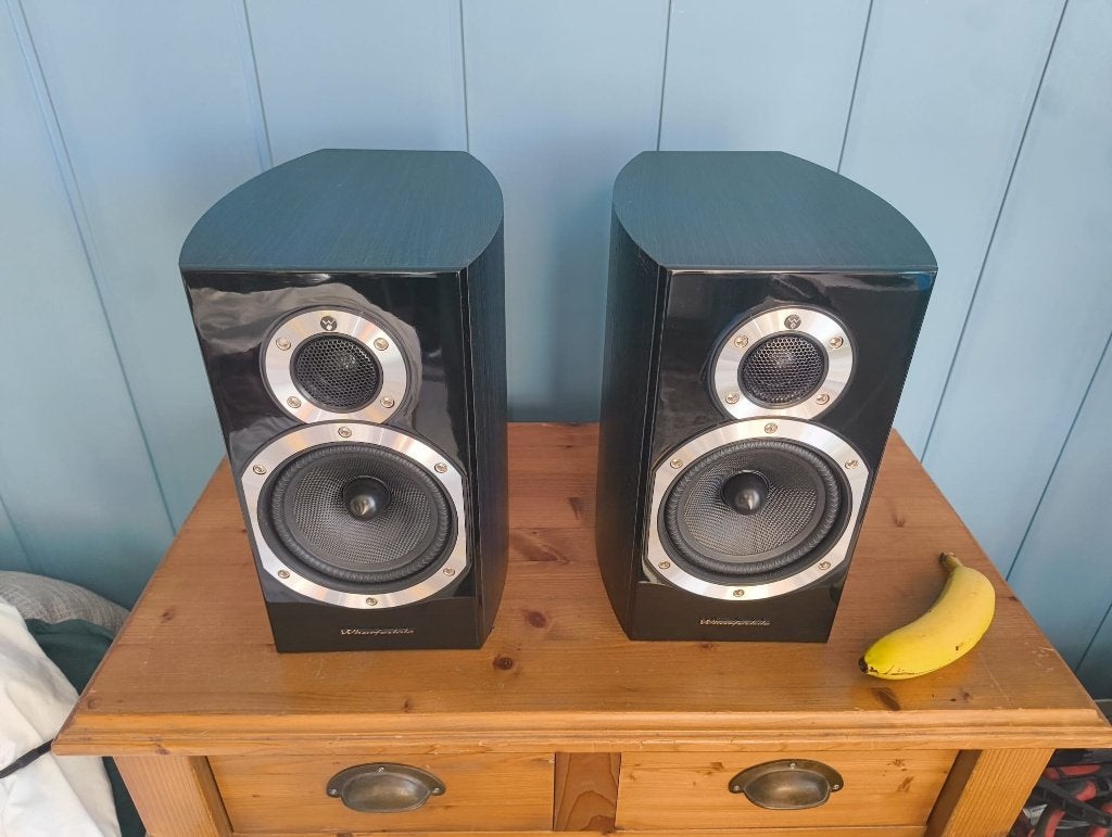 Wharfedale Diamond 10.1, Gebruikt, 60 tot 120 watt, Front, Rear of Stereo speakers, Ophalen