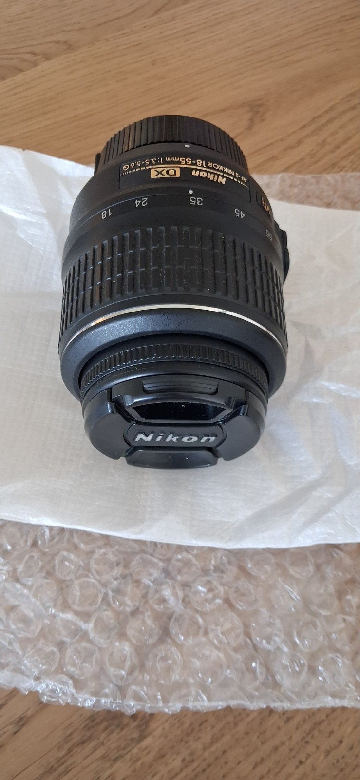 Nikon DX AF-S NIKKOR 18-55mm f/3.5-5.6G VR lens, Beeldstabilisatie, Nikon, Ophalen of Verzenden, Zo goed als nieuw
