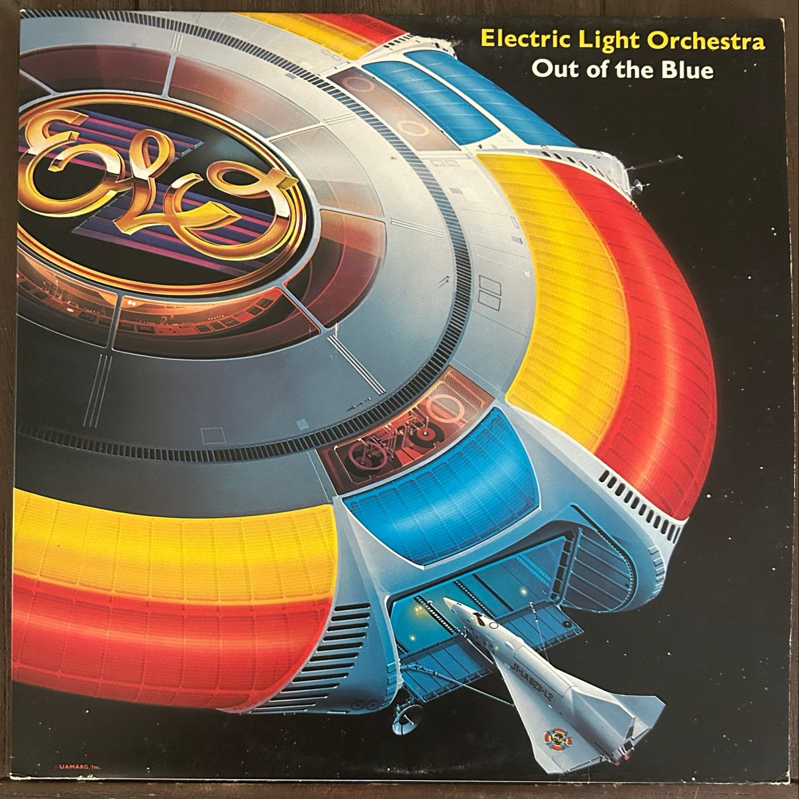 ELO - Out of the Blue Dubbel-LP (1977), Gebruikt, Pop, Inclusief binnenhoes, Ophalen of Verzenden