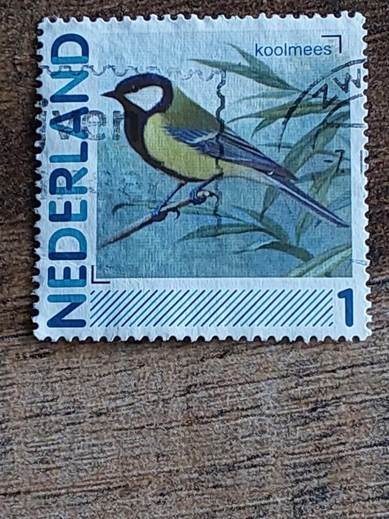Nvph 2791 Koolmees ( gest), Ophalen of Verzenden