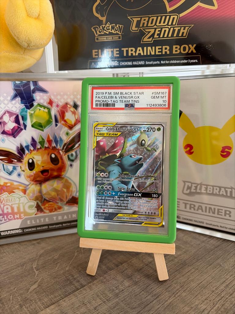 Venusaur Celebi GX SM167 Promo PSA 10, Ophalen of Verzenden, Zo goed als nieuw