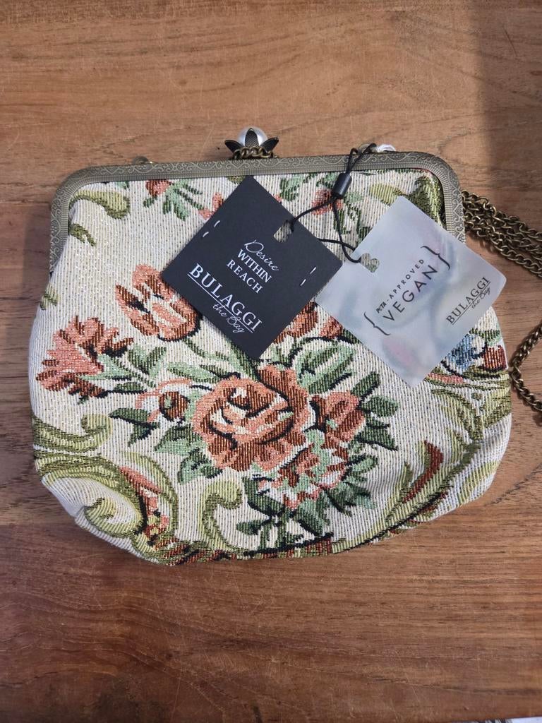 Bulaggi Avondtasje met Bloemenprint - Nieuw, Sieraden, Tassen en Uiterlijk, Tassen | Damestassen, Ophalen of Verzenden