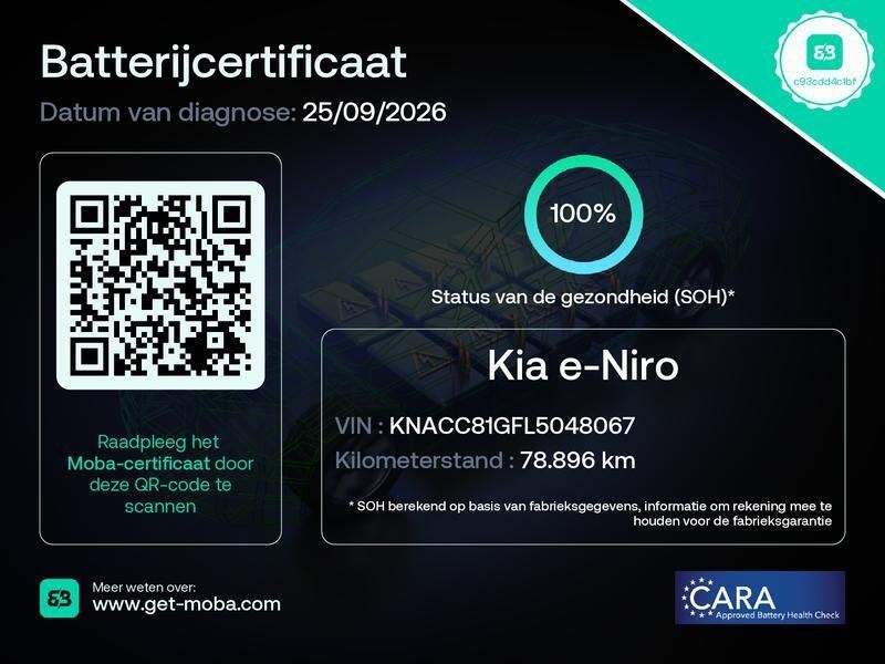 Foto 3 van Kia e-Niro ExecutiveLine 64 kWh Leder Trekhaak Warmtepomp Ad
