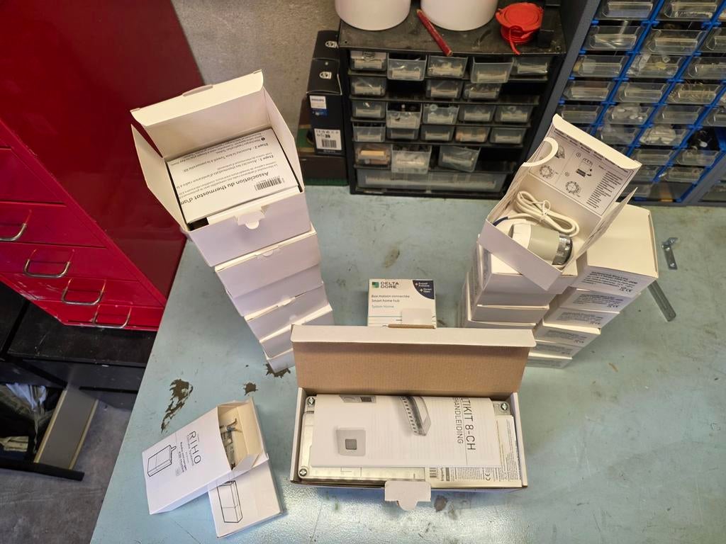 2x vloerverwarming regelaars RIHO inclusief zoneregeling, Doe-het-zelf en Verbouw, Verwarming en Radiatoren, Ophalen of Verzenden