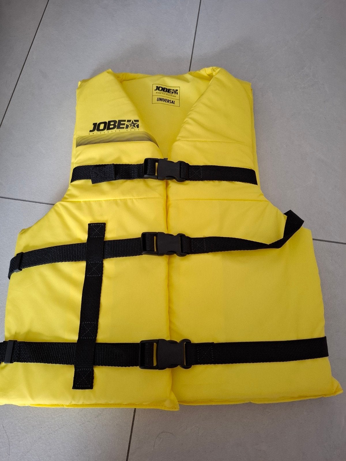 Jobe Universeel Reddingsvest 50N - Geel, Watersport en Boten, Ophalen, Nieuw, Reddingsvest of Zwemvest