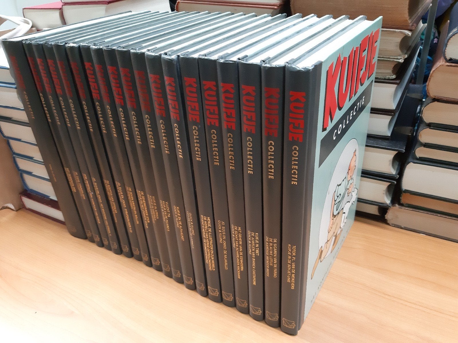 Kuifje, het complete werk van Hergé, 18 delen + 8 mini's, Boeken, Ophalen of Verzenden