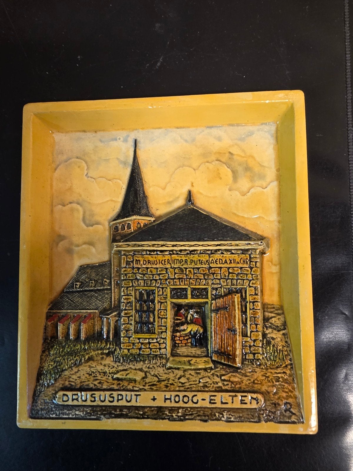 Vintage Drususput Hoog-Elten wanddecoratie, Antiek en Kunst, Ophalen of Verzenden