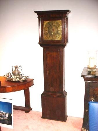Fraaie antieke Engelse staande klok rond 1770, Ophalen