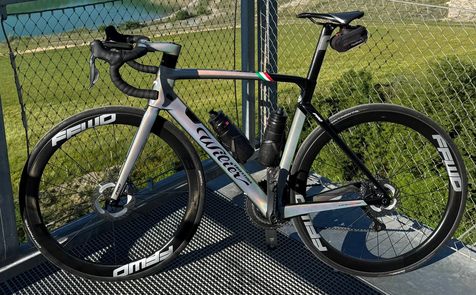 Wilier Cento 10 PRO Iride Grey, Carbon, Zo goed als nieuw, Meer dan 20 versnellingen, 53 tot 57 cm