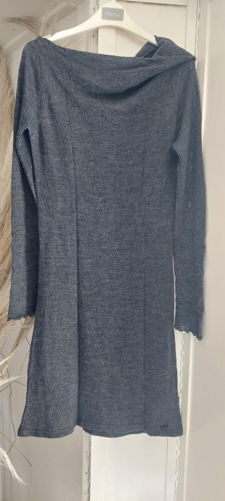 Calvin Klein jurk Maat S - Grijs, Maat 38/40 (M), Ophalen of Verzenden, Calvin Klein Jeans, Grijs