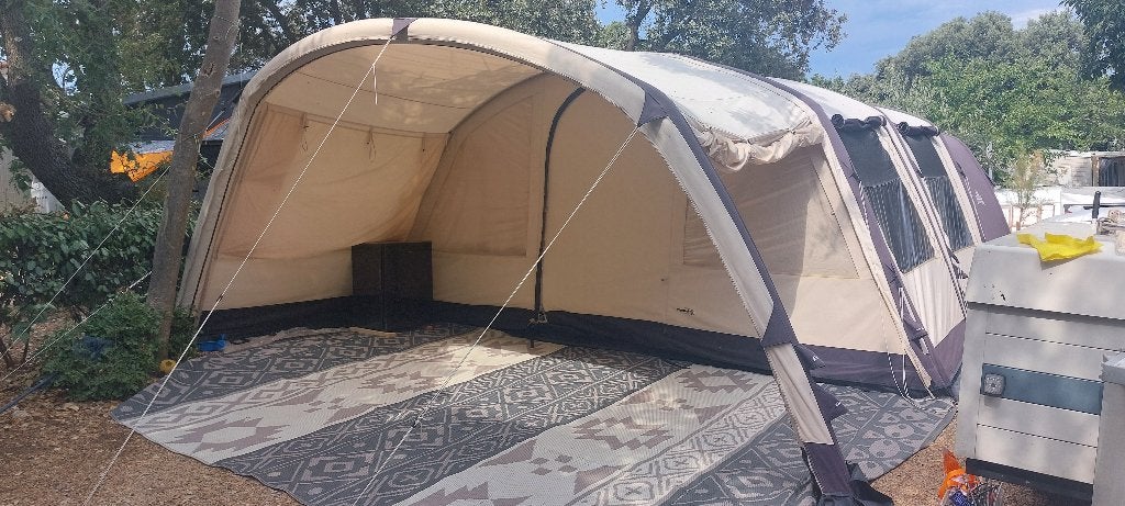 Complete kampeercombi: Miami 6 Easy Air 2023 +aanhanger, Caravans en Kamperen, Tenten, Ophalen, Gebruikt, Tot en met 6