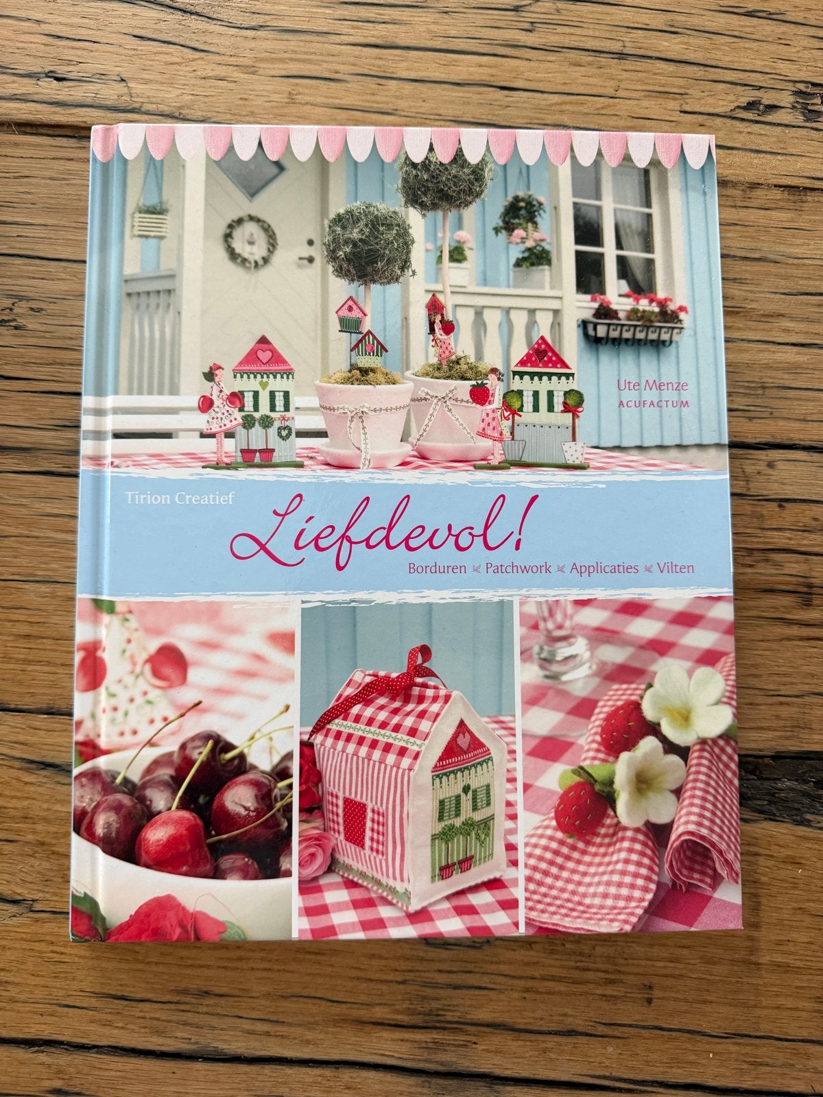 Liefdevol! Borduren, Patchwork, Applicaties, Vilten, Boeken, Ophalen of Verzenden, Zo goed als nieuw, Borduren en Naaien