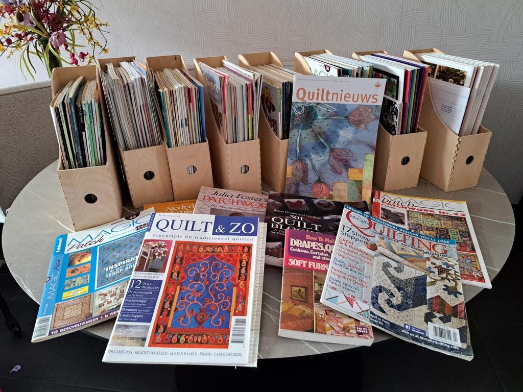 Grote collectie quilt- en patchworktijdschriften, Ophalen, Gelezen, Overige typen